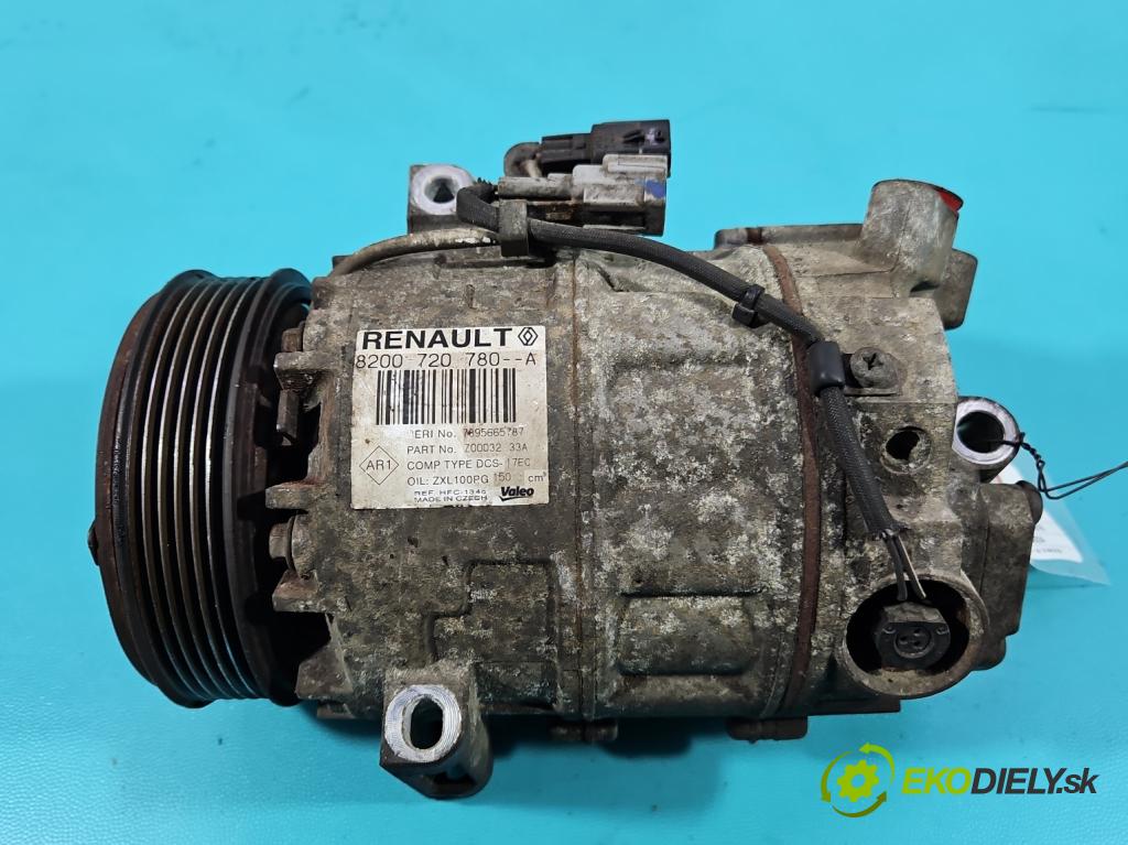 Renault Laguna III 2007-2015 2.0 16V 140 hp manual 103 kW 1997 cm3 5- Kompresor: klíma 8200720780 (Kompresor klimatizace)