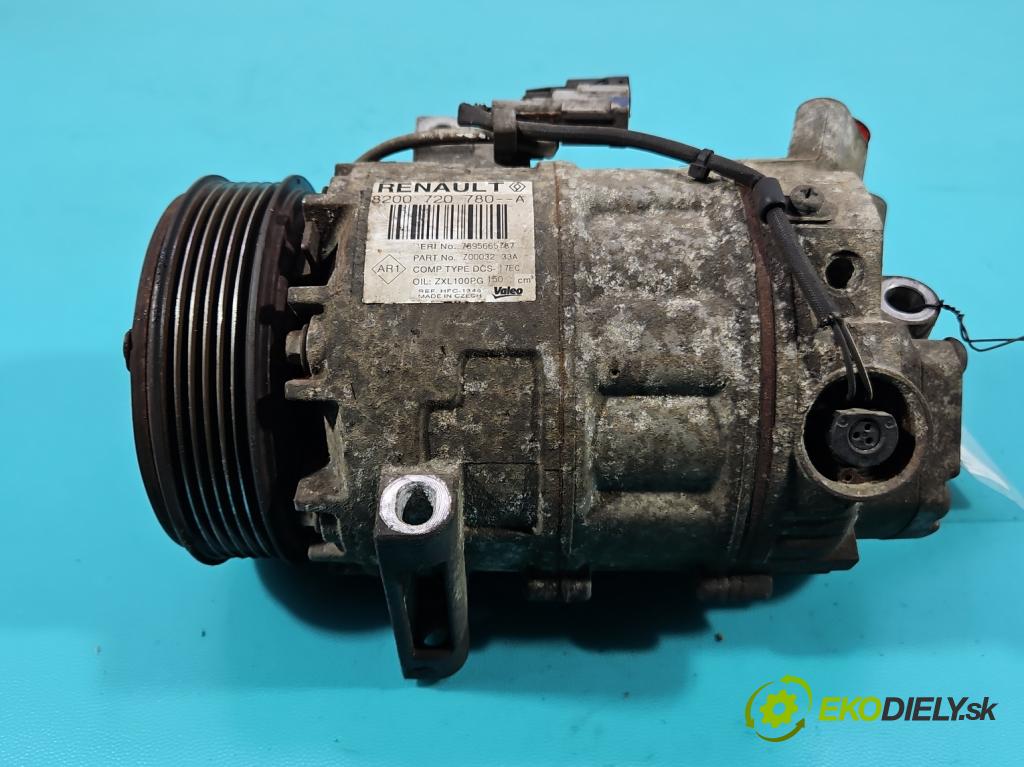 Renault Laguna III 2007-2015 2.0 16V 140 hp manual 103 kW 1997 cm3 5- Kompresor: klíma 8200720780 (Kompresor klimatizace)