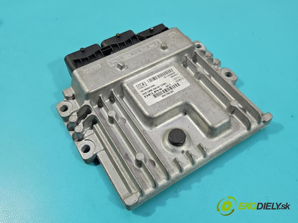 Peugeot 5008 I 2009-2017 2.0 HDI 150 HP manual 110 kW 1997 cm3 5- riadiaca jednotka motora 9666912580