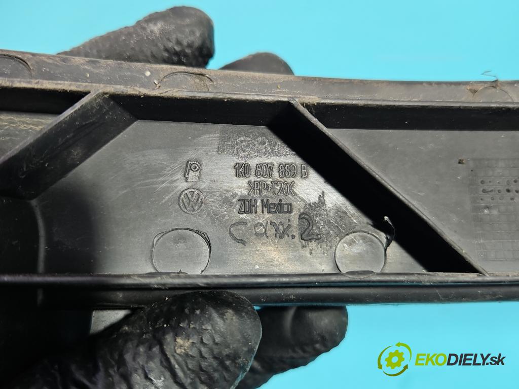 Vw Jetta V 2005-2010 2.0 tdi 140 hp manual 103 kW 1968 cm3 4- Boty: nárazníku přední levý 1K0807889B