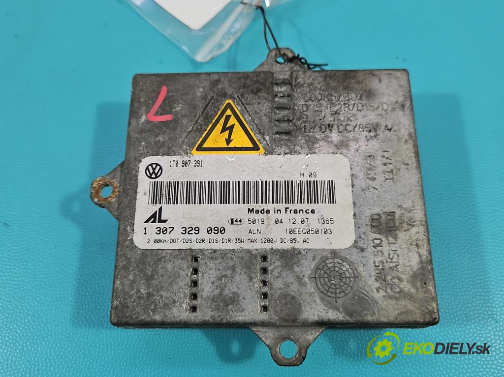 Vw Jetta V 2005-2010 2.0 tdi 140 HP manual 103 kW 1968 cm3 4- střídač: xenon 1307329090 (Riadiaca jednotka xenónu)