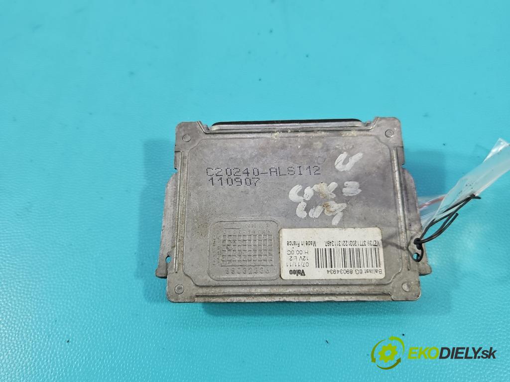 Peugeot 5008 I 2009-2017 2.0 HDI 150 HP manual 110 kW 1997 cm3 5- střídač: xenon 89034934 (Riadiaca jednotka xenónu)