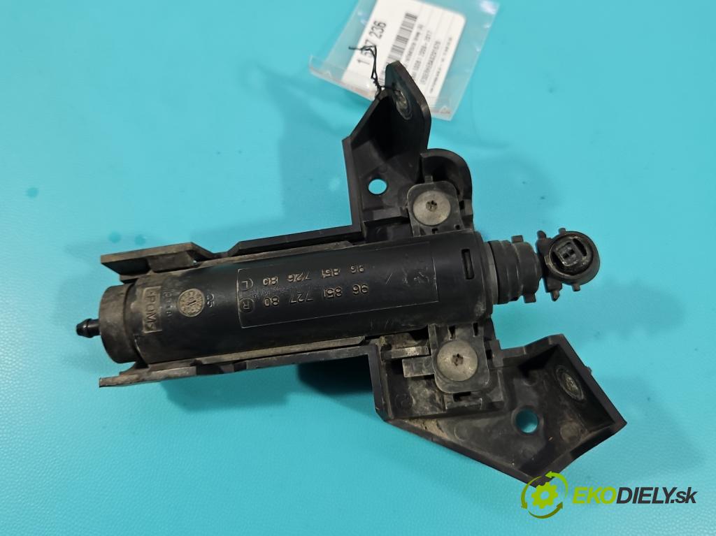 Peugeot 5008 I 2009-2017 2.0 HDI 150 HP manual 110 kW 1997 cm3 5- ostrekovač reflektor: ľavý 9685172680 (Motorček ostrekovačov)