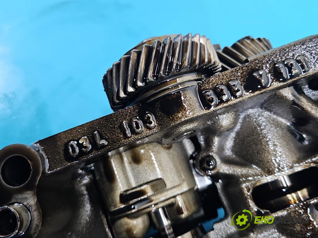 Vw Tiguan I 2007-2016 2.0 TDI 140 hp automatic 103 kW 1968 cm3 5- čerpadlo olej: 03L103537 (Olejové čerpadlo)