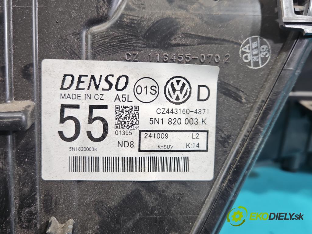 Vw Tiguan I 2007-2016 2.0 TDI 140 hp automatic 103 kW 1968 cm3 5- radiátor 5N1820003K (Radiátor topení)