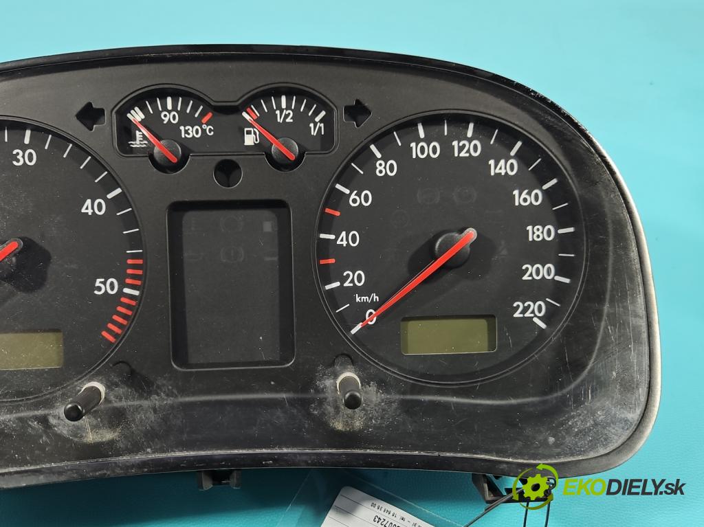 Vw Golf IV 1997-2003 1.9 TDI 110 HP manual 81 kW 1896 cm3 5- prístrojovka/ budíky 1J0919860B (Prístrojová doska)