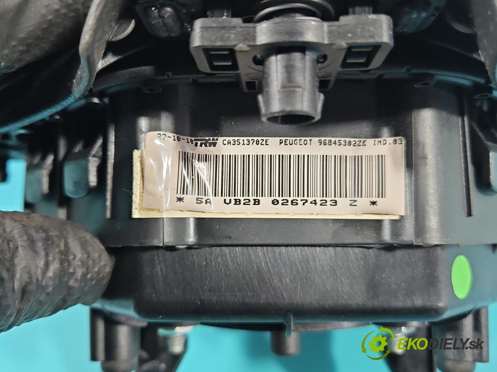 Peugeot 5008 I 2009-2017 2.0 HDI 150 HP manual 110 kW 1997 cm3 5- airbag vzduch: Řidiči: 96845302ZE (Airbag)