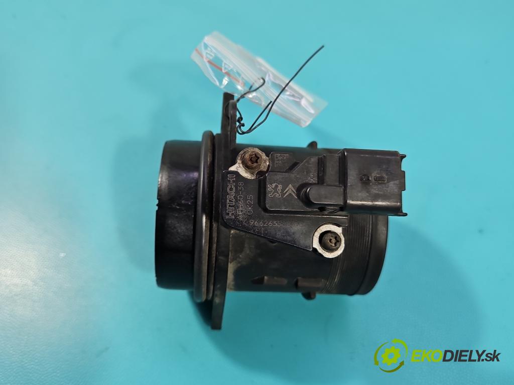 Peugeot 5008 I 2009-2017 2.0 HDI 150 HP manual 110 kW 1997 cm3 5- průtokoměr: 9662635680 (Váha vzduchu)