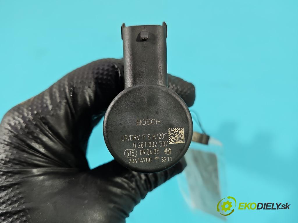 Fiat Croma II 2005-2010 1.9 jtd 150 hp manual 110 kW 1910 cm3 5- lišta vstřikovací 0445214057 (Vstřikovací lišta)