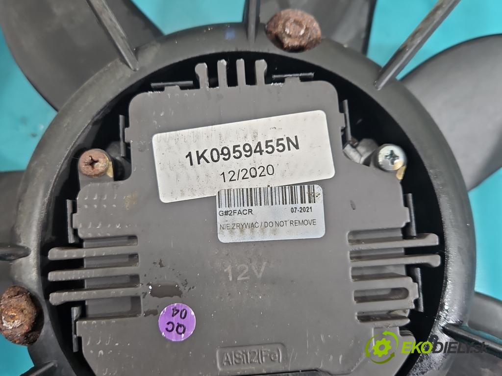 Vw Jetta V 2005-2010 2.0 tdi 140 hp manual 103 kW 1968 cm3 4- ventilátor chladič 1K0121205AB