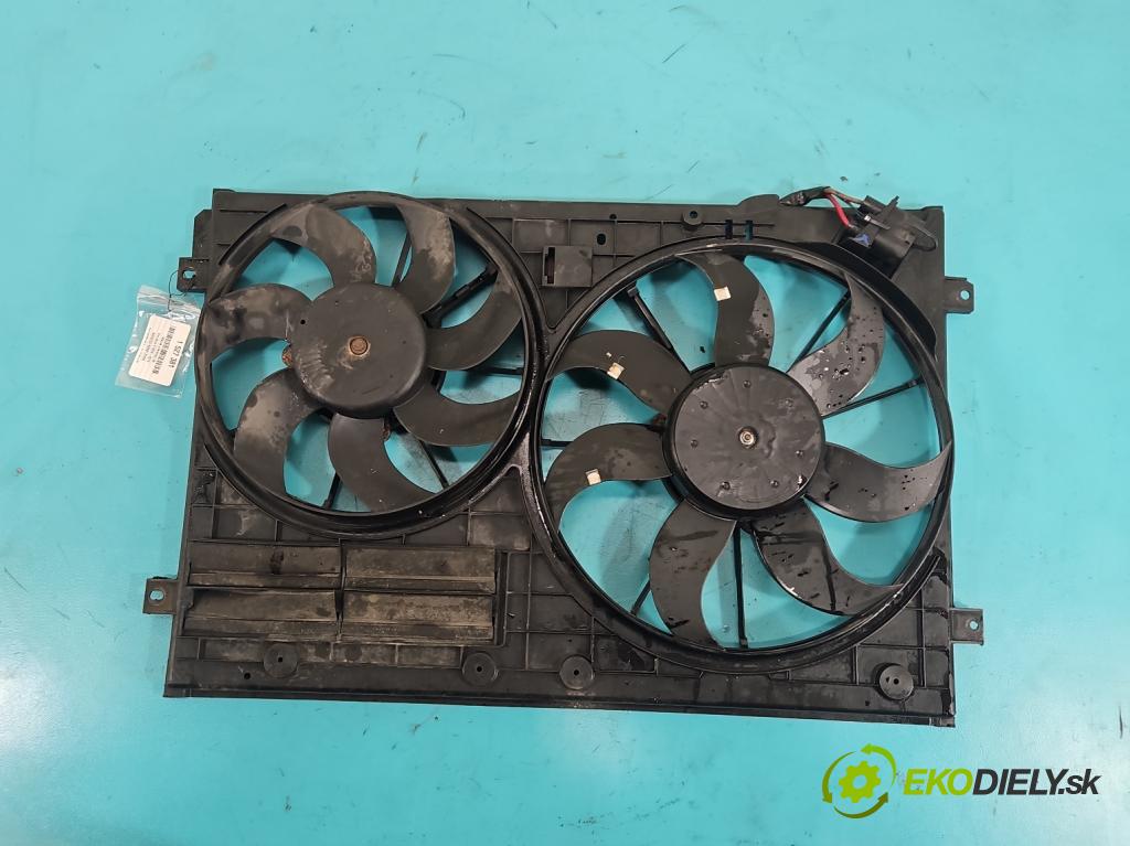 Vw Jetta V 2005-2010 2.0 tdi 140 hp manual 103 kW 1968 cm3 4- ventilátor chladič 1K0121205AB
