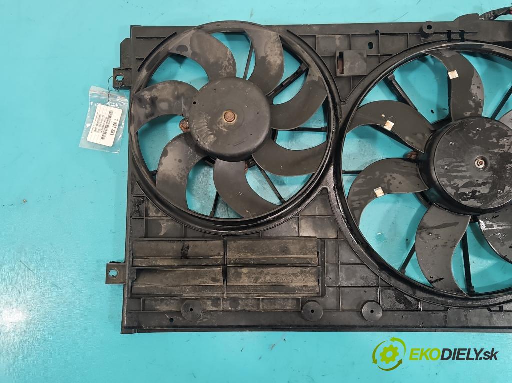 Vw Jetta V 2005-2010 2.0 tdi 140 hp manual 103 kW 1968 cm3 4- ventilátor chladič 1K0121205AB