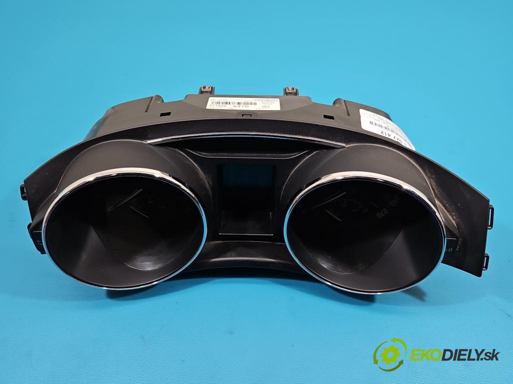 Skoda Superb II 2008-2015 2.0 TDI 170 HP automatic 125 kW 1968 cm3 5- prístrojovka/ budíky 3T1920841D (Prístrojová doska)