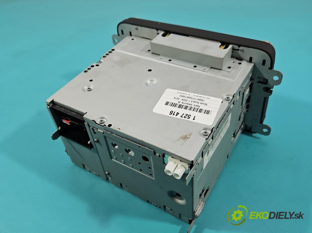 Skoda Superb II 2008-2015 2.0 TDI 170 HP automatic 125 kW 1968 cm3 5- Radio originál 3T0035156B