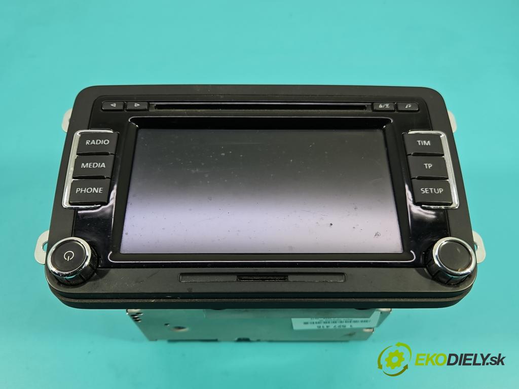Skoda Superb II 2008-2015 2.0 TDI 170 HP automatic 125 kW 1968 cm3 5- Radio originál 3T0035156B