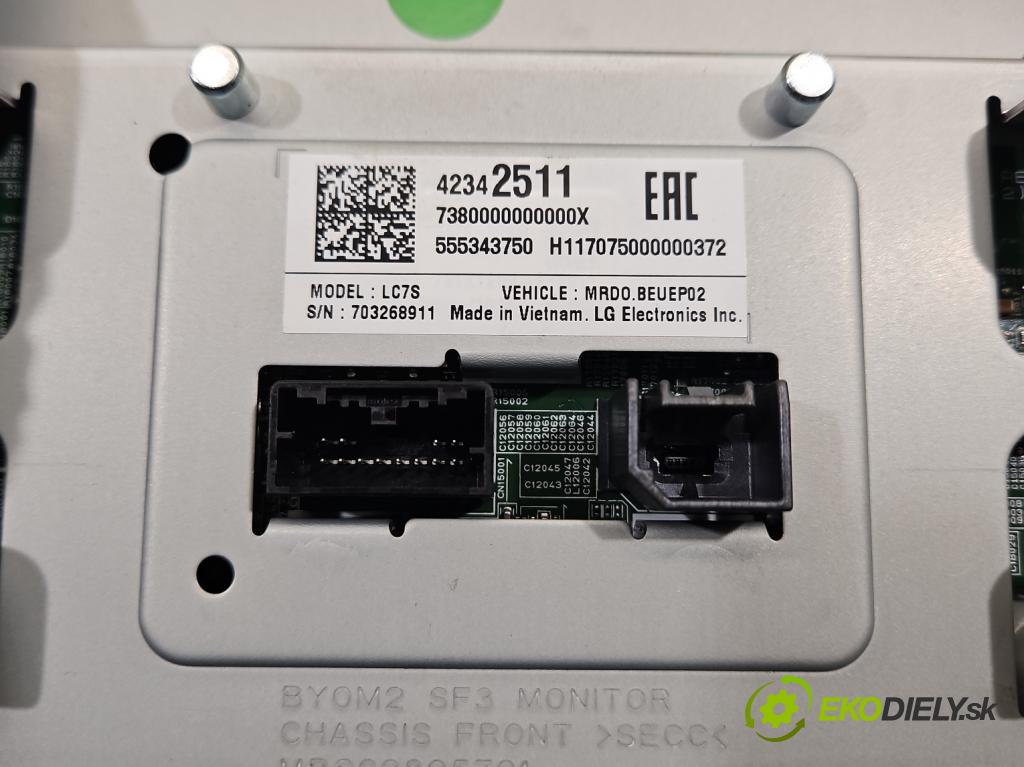 Opel Astra V  2015-2022 1.4 T 125 HP manual 92 kW 1399 cm3 5- Zobrazit: 42342511 (Prístrojová doska)