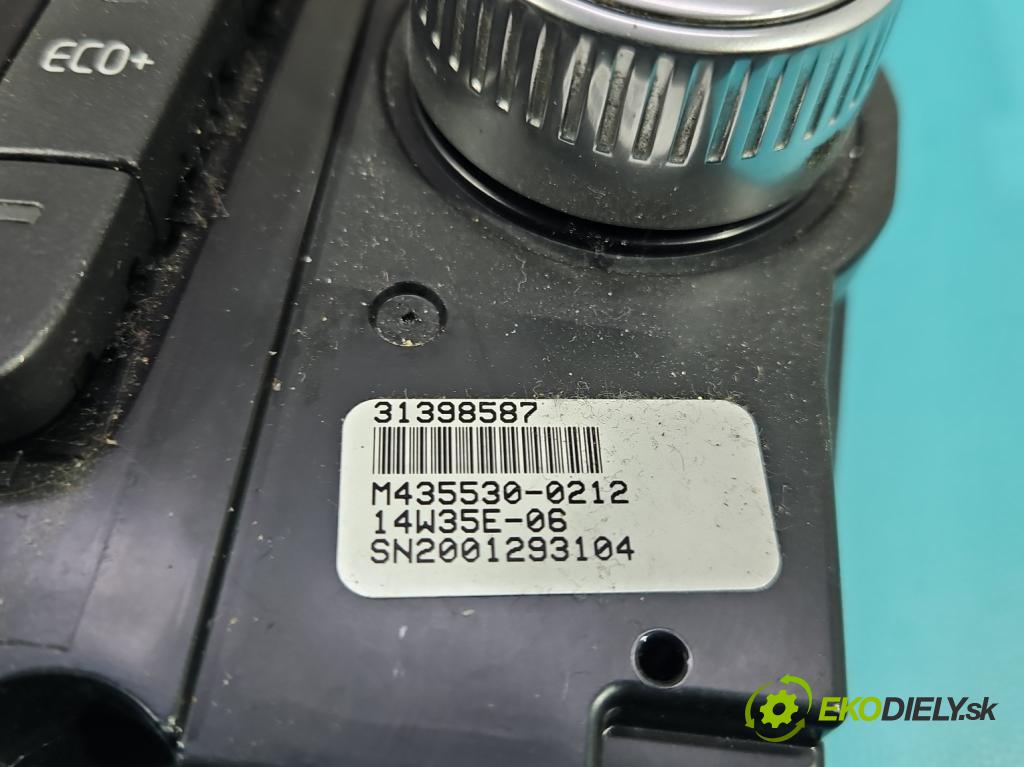 Volvo S60 II 2010-2018 2.0 D4 181KM automatic 133 kW 1969 cm3 4- panel kúrenia 31398587