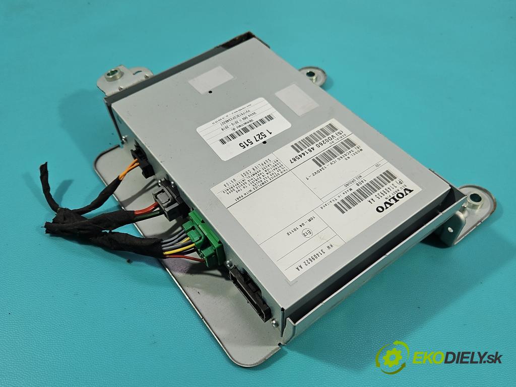 Volvo S60 II 2010-2018 2.0 D4 181KM automatic 133 kW 1969 cm3 4- Zesilovač: 31409935 (Zesilovač)