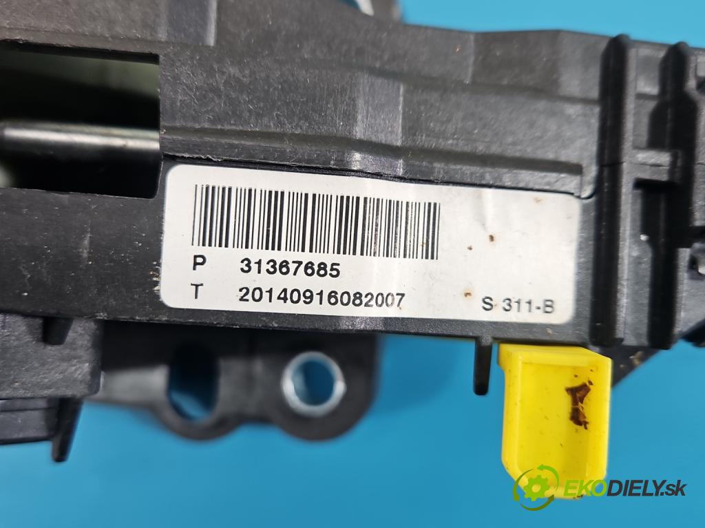 Volvo S60 II 2010-2018 2.0 D4 181KM automatic 133 kW 1969 cm3 4- Páka: Změny: stupeň,rýchlosť 31367685 (Rýchlostná páka (kulisa))