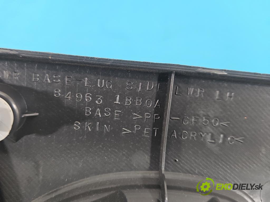 Infiniti QX50 2013-2015 3.7 V6 320KM automatic 235 kW 3696 cm3 5- Čalounictví: kufra: ľavé 849531BB0A