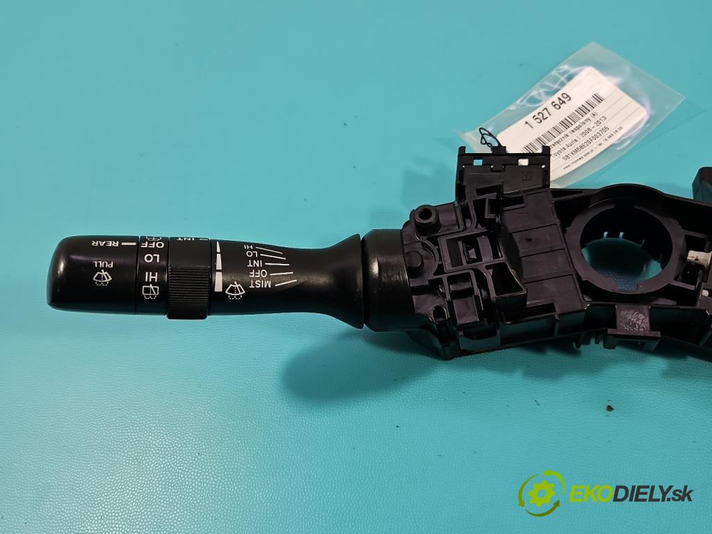 Toyota Auris I 2006-2013 1.4 VVT-I: 97KM manual 71 kW 1398 cm3 5- prepínač komplex: 02300-17F246 (Prepínacie páčky pod volantom)