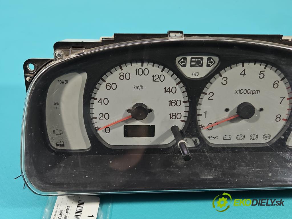 Suzuki JIMNY III 1998-2018 1.3 16V VVT 80 HP manual 59 kW 1298 cm3 3- prístrojovka/ budíky 35485-82A00 (Prístrojová doska)