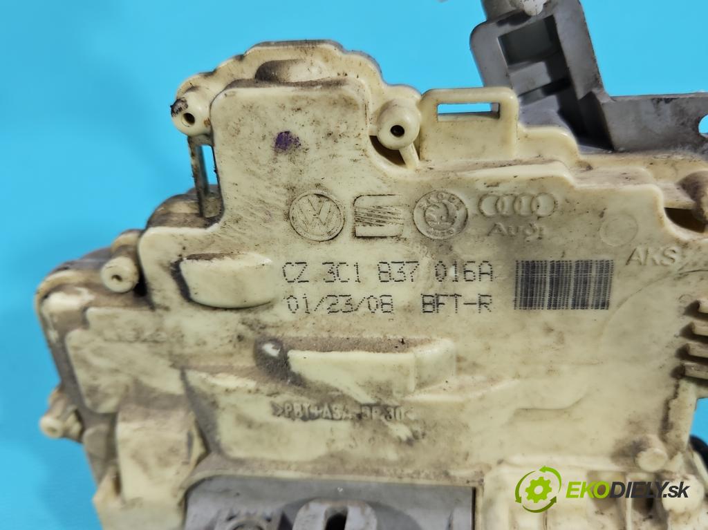 Vw Passat B6 2005-2010 1.9 TDI 105 HP manual 77 kW 1896 cm3 4- zámok predné pravý 3C1837016A