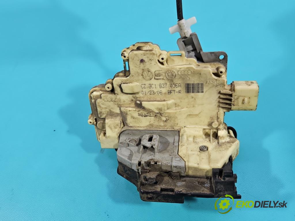 Vw Passat B6 2005-2010 1.9 TDI 105 HP manual 77 kW 1896 cm3 4- zámok predné pravý 3C1837016A