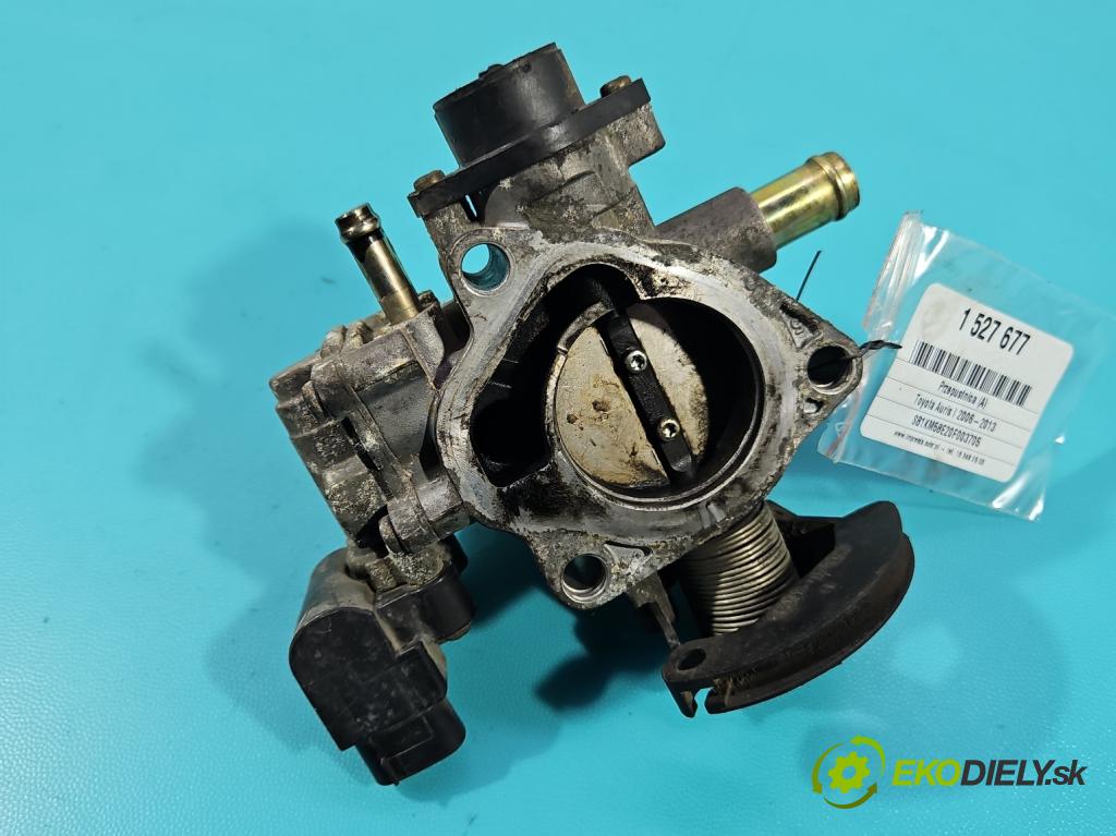 Toyota Auris I 2006-2013 1.4 VVT-I: 97KM manual 71 kW 1398 cm3 5- klapka 22270-22050 (Škrtiaca klapka)