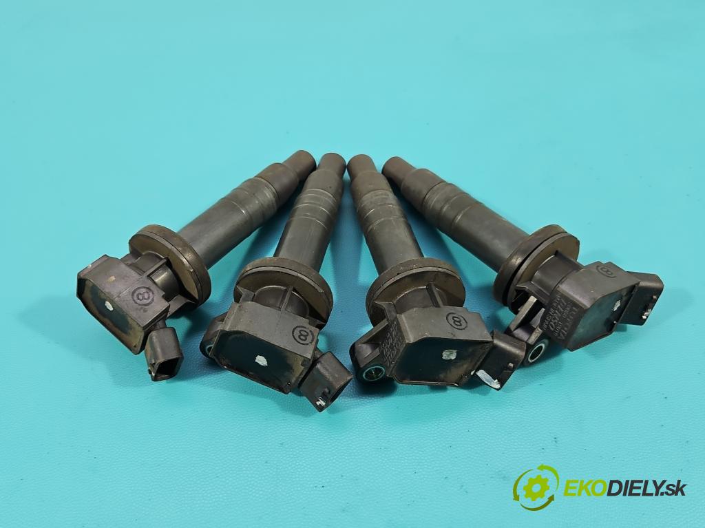 Toyota Auris I 2006-2013 1.4 VVT-I: 97KM manual 71 kW 1398 cm3 5- cievka zapaľovacia 90080-19019 (Zapaľovacia cievka)