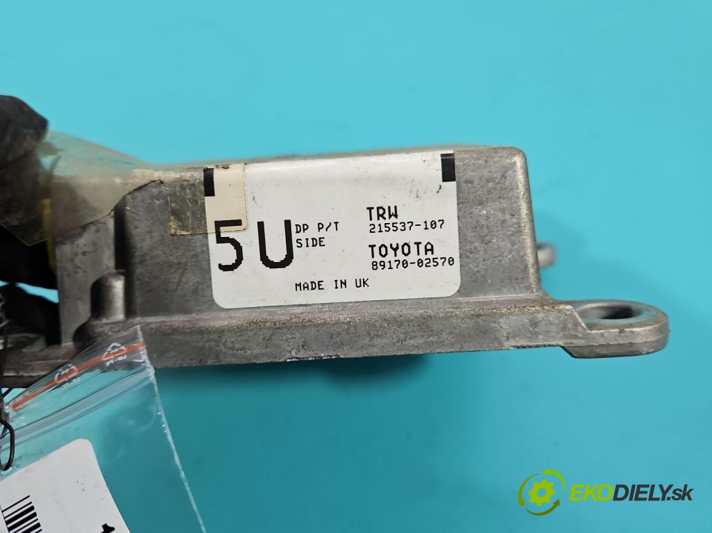 Toyota Auris I 2006-2013 1.4 VVT-I 97KM manual 71 kW 1398 cm3 5- řídící jednotka polštáře: 89170-02570