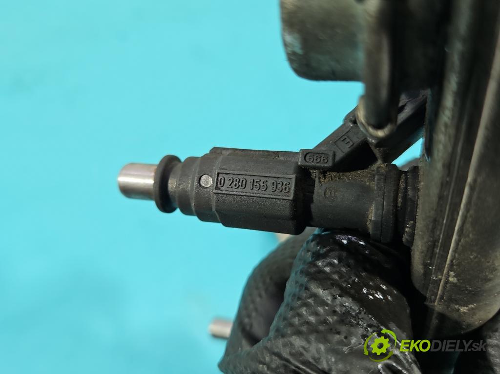 Toyota Auris I 2006-2013 1.4 VVT-I: 97KM manual 71 kW 1398 cm3 5- vstrek 0280155936 (Vstrekovač paliva)