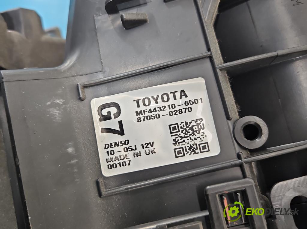 Toyota Auris I 2006-2013 1.4 VVT-I 97KM manual 71 kW 1398 cm3 5- radiátor MF443210-6501 (Radiátor topení)