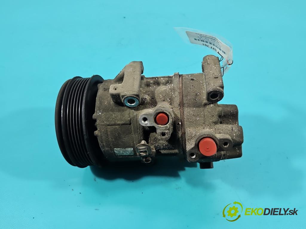 Toyota Auris I 2006-2013 1.4 VVT-I: 97KM manual 71 kW 1398 cm3 5- Kompresor: klimatizácie 447260-2270 (Kompresor klimatizácie)