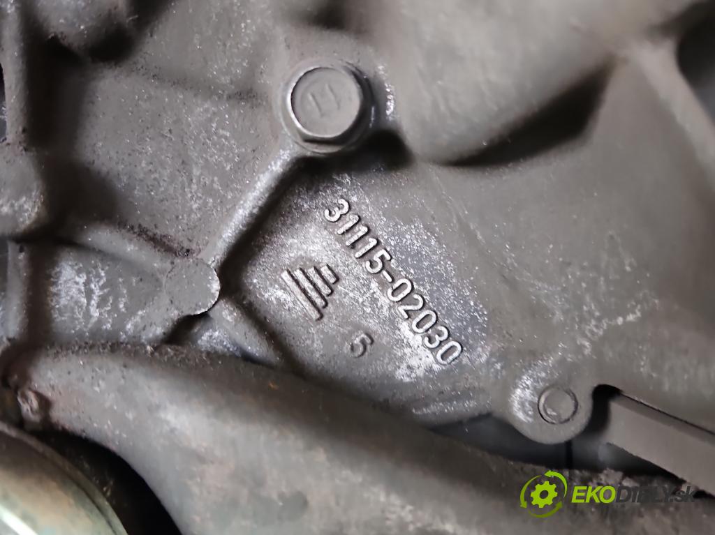 Toyota Auris I 2006-2013 1.4 VVT-I: 97KM manual 71 kW 1398 cm3 5- prevodovka stupeň,rýchlosť manual 31115-02030