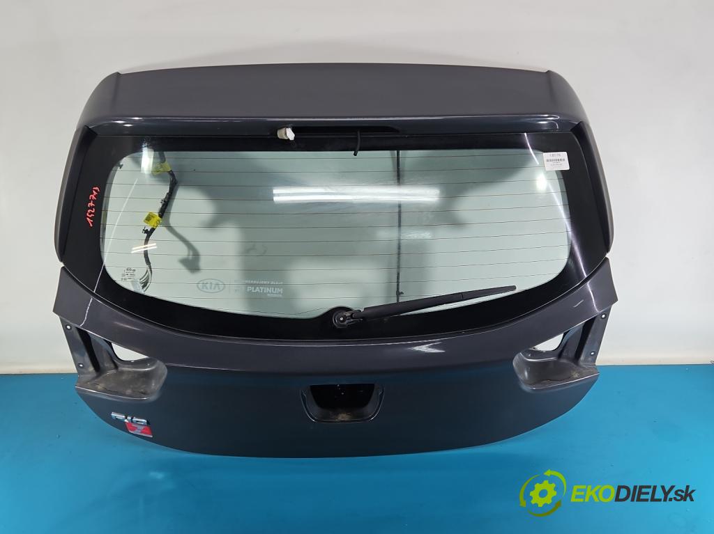 Kia Rio IV 2016-2023 1.2 16V 84KM manual 61.8 kW 1197 cm3 5- zadní kufrové dveře  (Zadní kapota (kufr))
