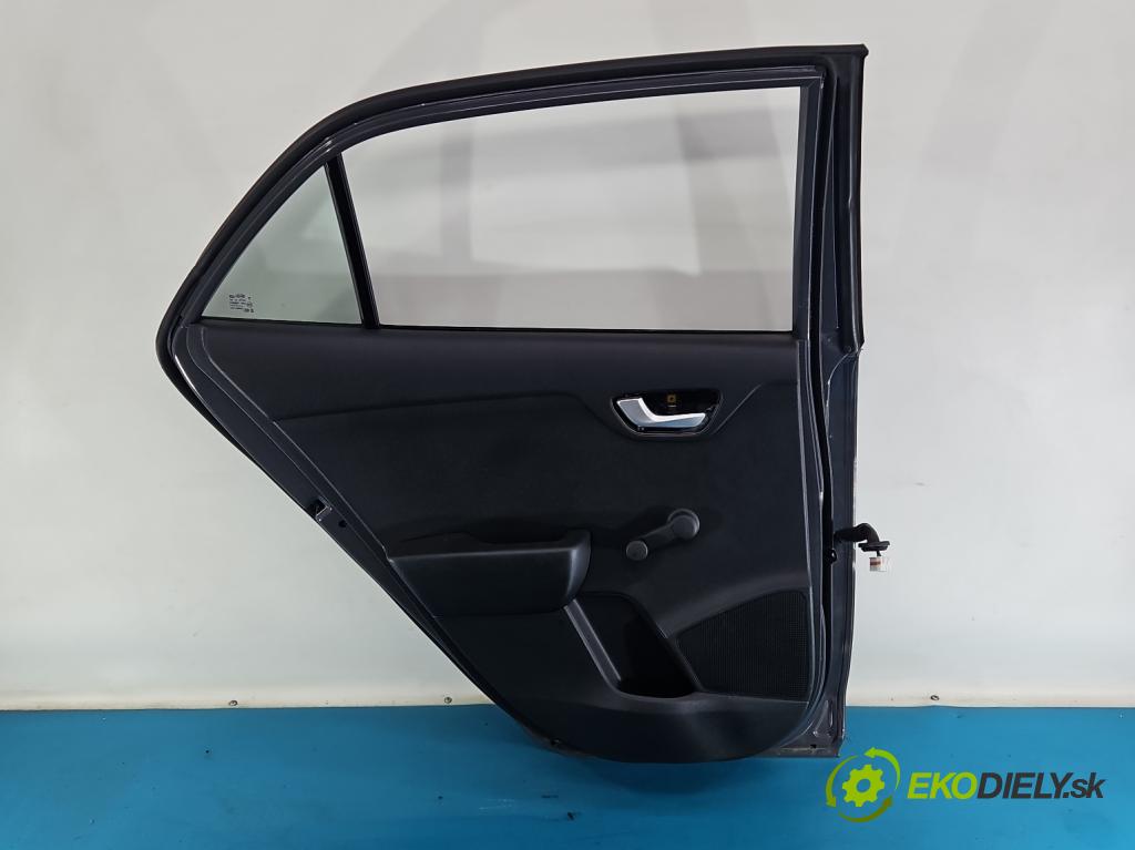 Kia Rio IV 2016-2023 1.2 16V 84KM manual 61.8 kW 1197 cm3 5- dvere zadné ľavé  (Kľučka dverí ostatné)