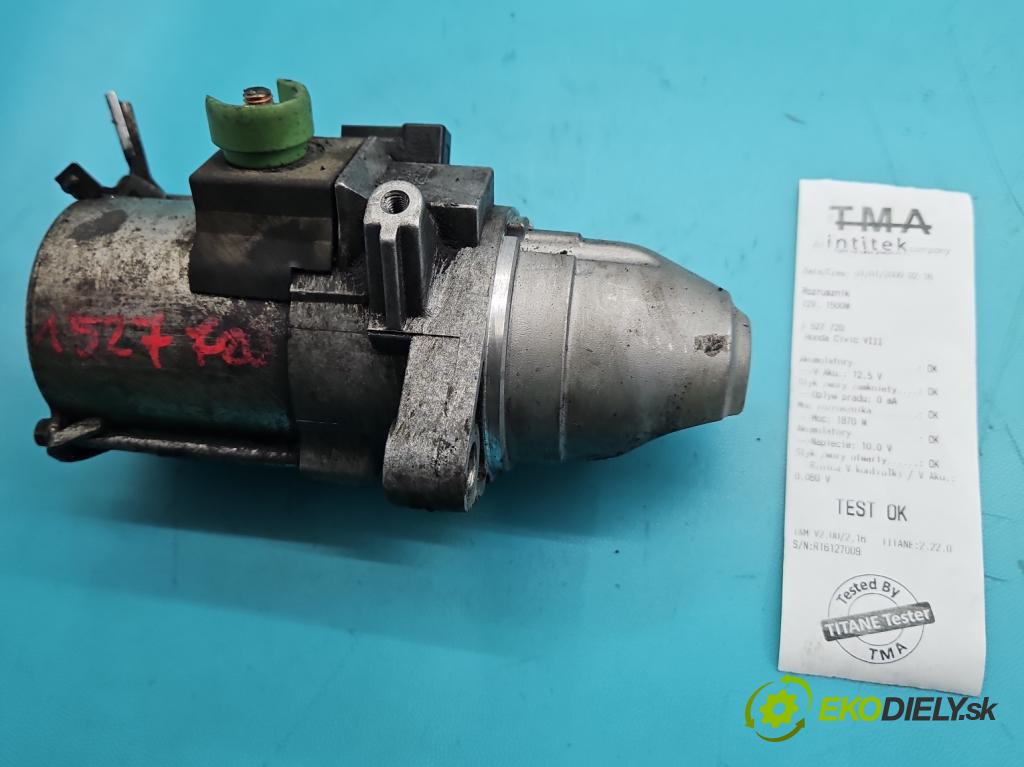 Honda Civic VIII 2006-2011 1.4 16V 95 HP automatic 70 kW 1339 cm3 4- štartér SM-71003 (Štartér)