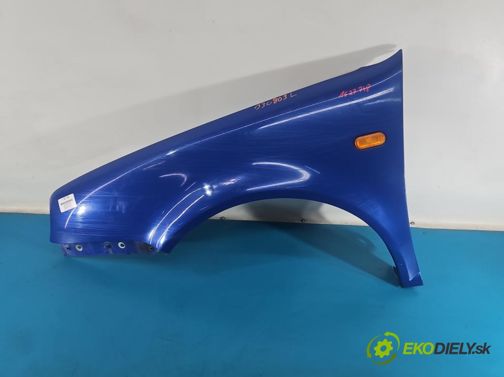 Vw Golf IV 1997-2003 1.6 SR 101 HP manual 74 kW 1595 cm3 5- blatník predné ľavý  (Blatník predný ľavý)