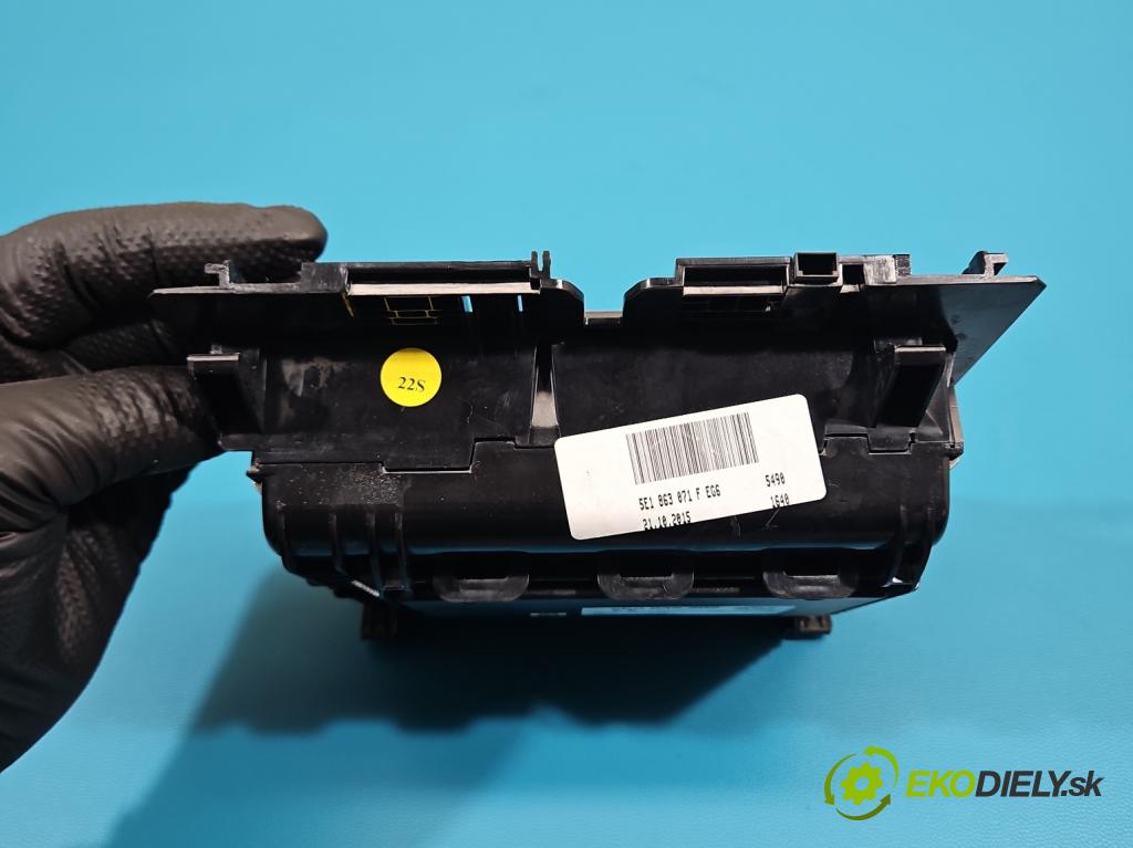 Skoda Octavia III 2013- 1.6 TDI 110 hp manual 81 kW 1598 cm3 5- kastlík 5E0035502