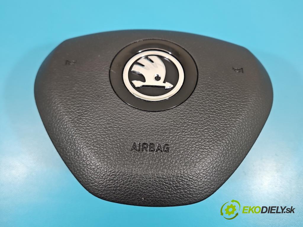 Skoda Octavia III 2013- 1.6 TDI 110 HP manual 81 kW 1598 cm3 5- airbag vzduch: Řidiči: 5E0880201B (Airbag)