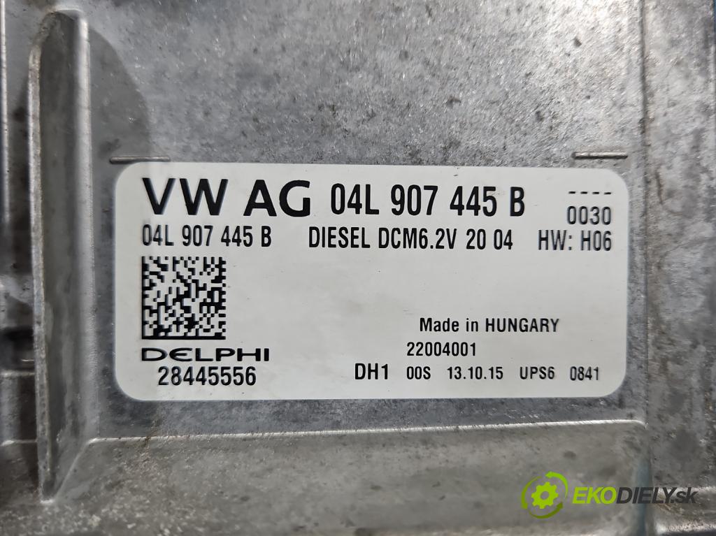 Skoda Octavia III 2013- 1.6 TDI 110 HP manual 81 kW 1598 cm3 5- riadiaca jednotka motora 04L907445B