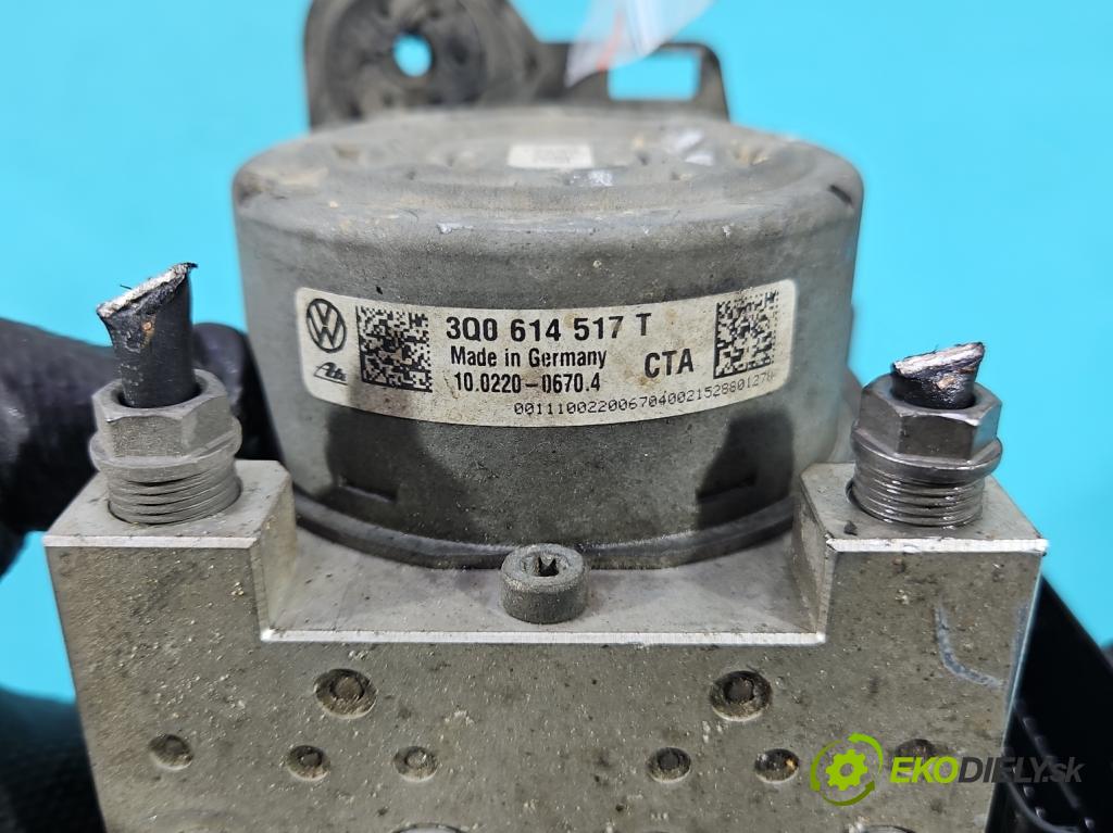 Skoda Octavia III 2013- 1.6 TDI 110 HP manual 81 kW 1598 cm3 5- čerpadlo abs 3Q0614517T (Pumpa ABS)