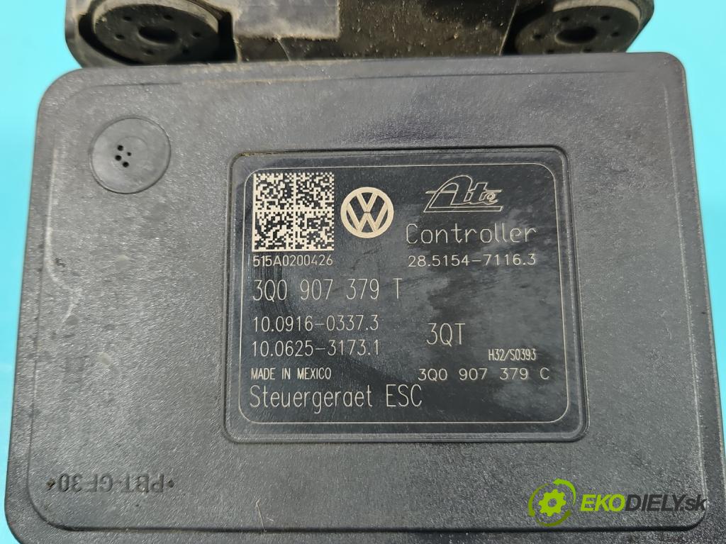 Skoda Octavia III 2013- 1.6 TDI 110 HP manual 81 kW 1598 cm3 5- čerpadlo abs 3Q0614517T (Pumpa ABS)