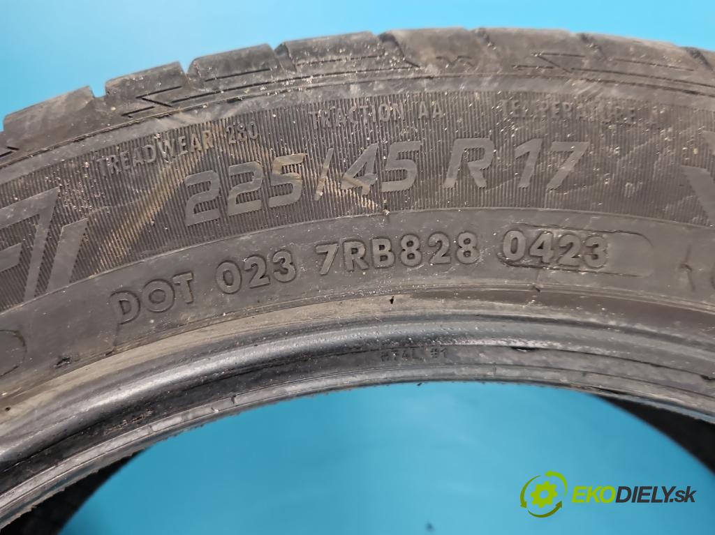 Skoda Octavia III 2013- 1.6 TDI 110 HP manual 81 kW 1598 cm3 5- pneumatika letné 1 kus.: