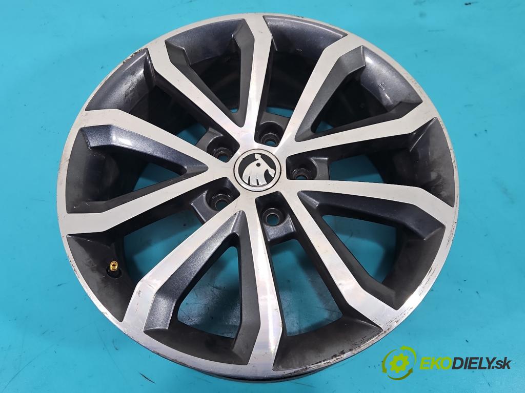 Skoda Octavia III 2013- 1.6 TDI 110 hp manual 81 kW 1598 cm3 5- Felga hliník: 17" komplet 5E0601025J