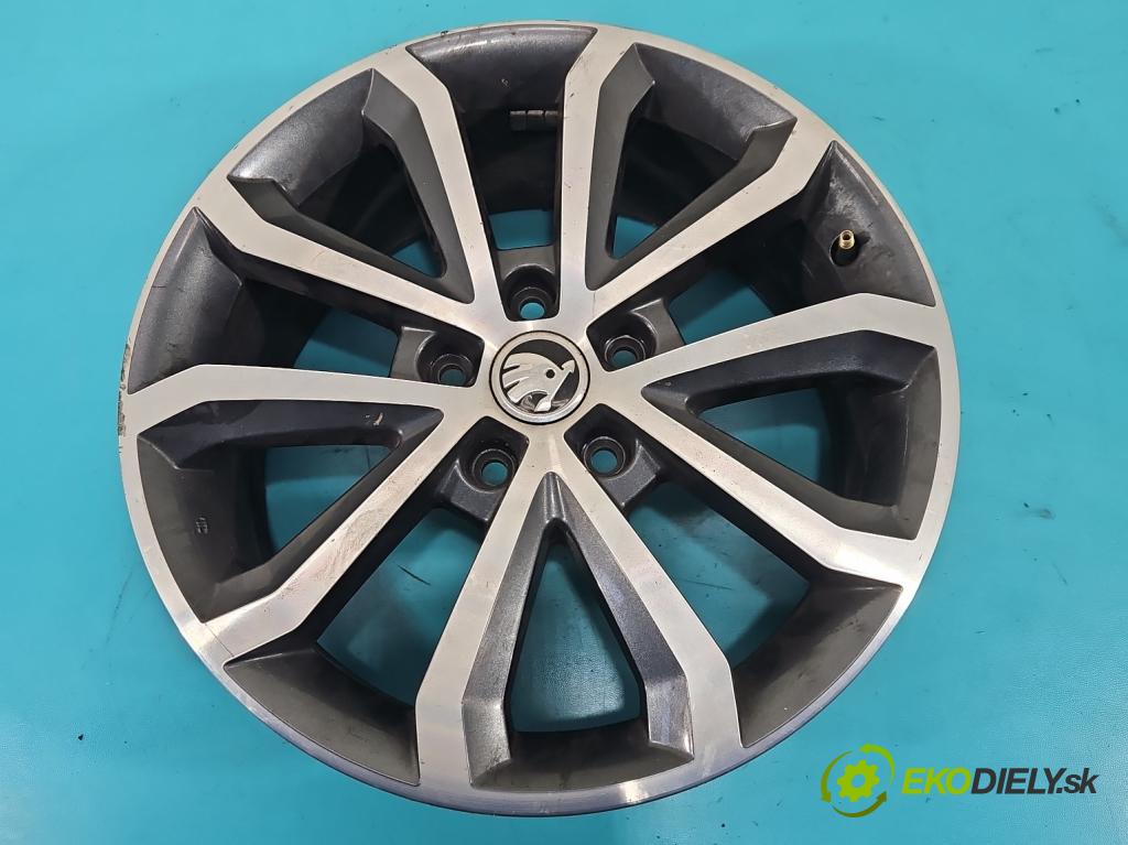 Skoda Octavia III 2013- 1.6 TDI 110 hp manual 81 kW 1598 cm3 5- Felga hliník: 17" komplet 5E0601025J
