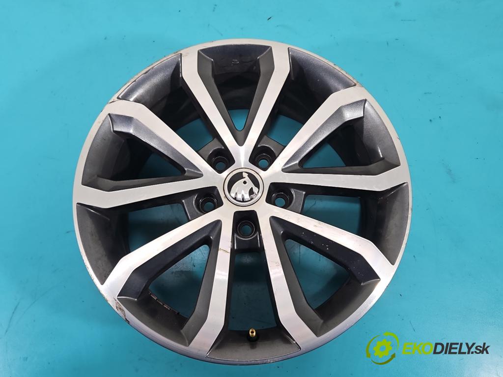 Skoda Octavia III 2013- 1.6 TDI 110 hp manual 81 kW 1598 cm3 5- Felga hliník: 17" komplet 5E0601025J