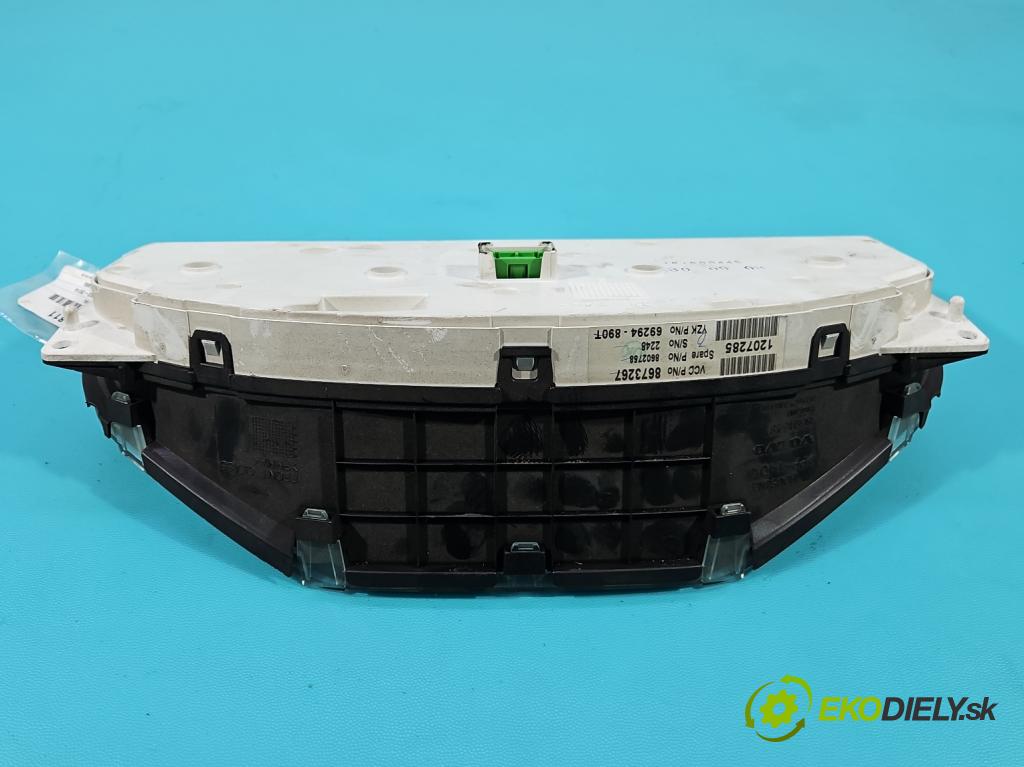 Volvo XC90 I 2002-2014 2.9 T6 272 HP automatic 200 kW 2922 cm3 5- prístrojovka/ budíky 8673267 (Prístrojová doska)