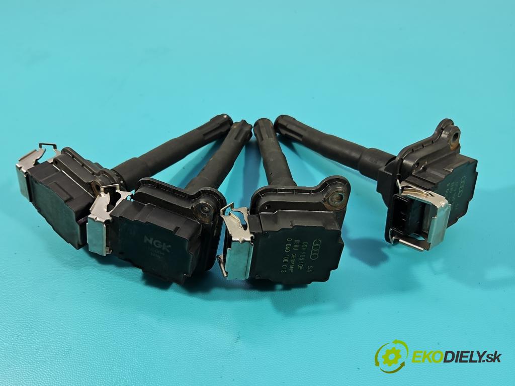 Audi A8 D2 1994-2002 4.2 V8 299KM automatic 220 kW 4172 cm3 4- cievka zapaľovacia 058905105 (Zapaľovacia cievka)